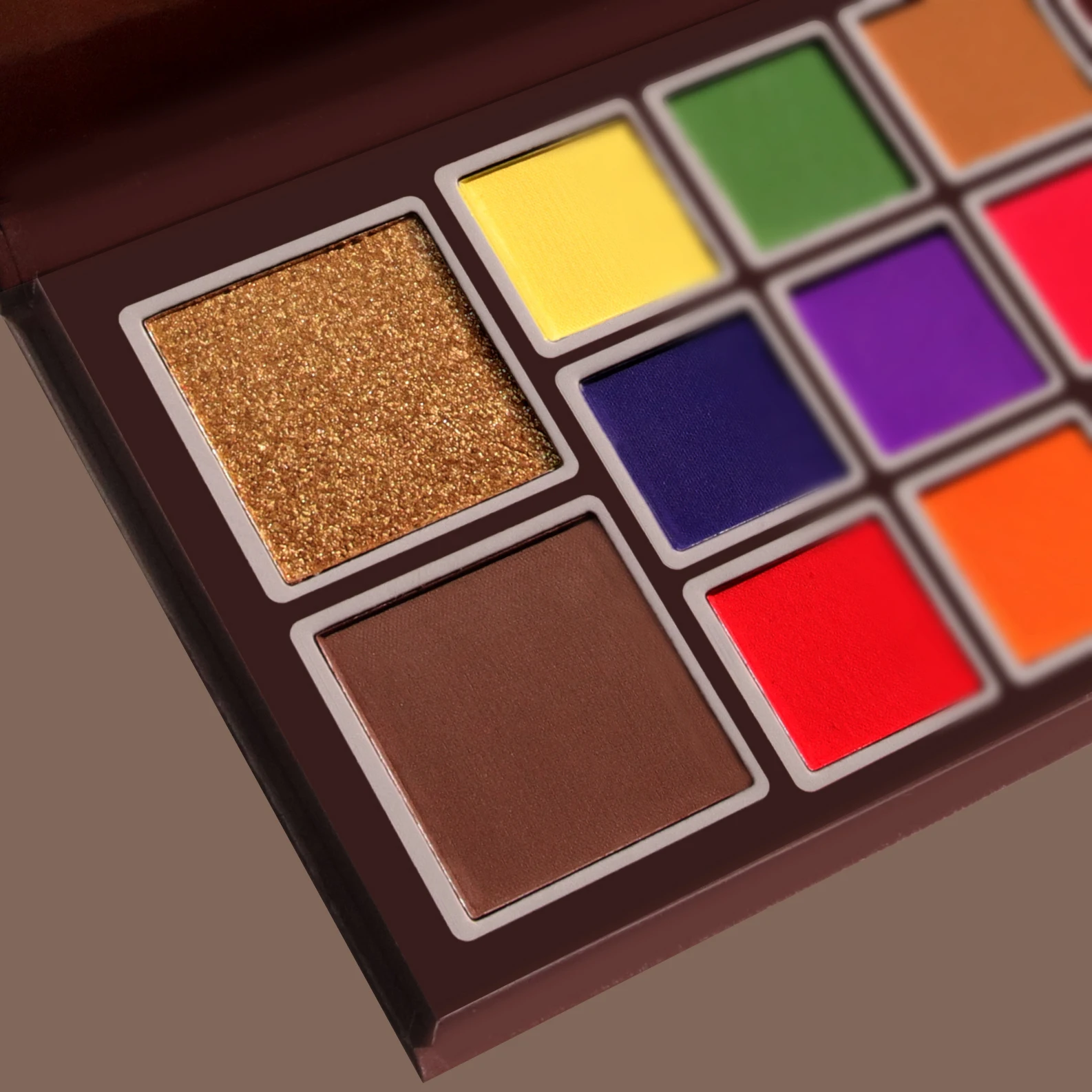 Free logo printing Cruelty Free  super High Pigment 14 Colors nude  Eyeshadow Palette Private Label Low MOQ