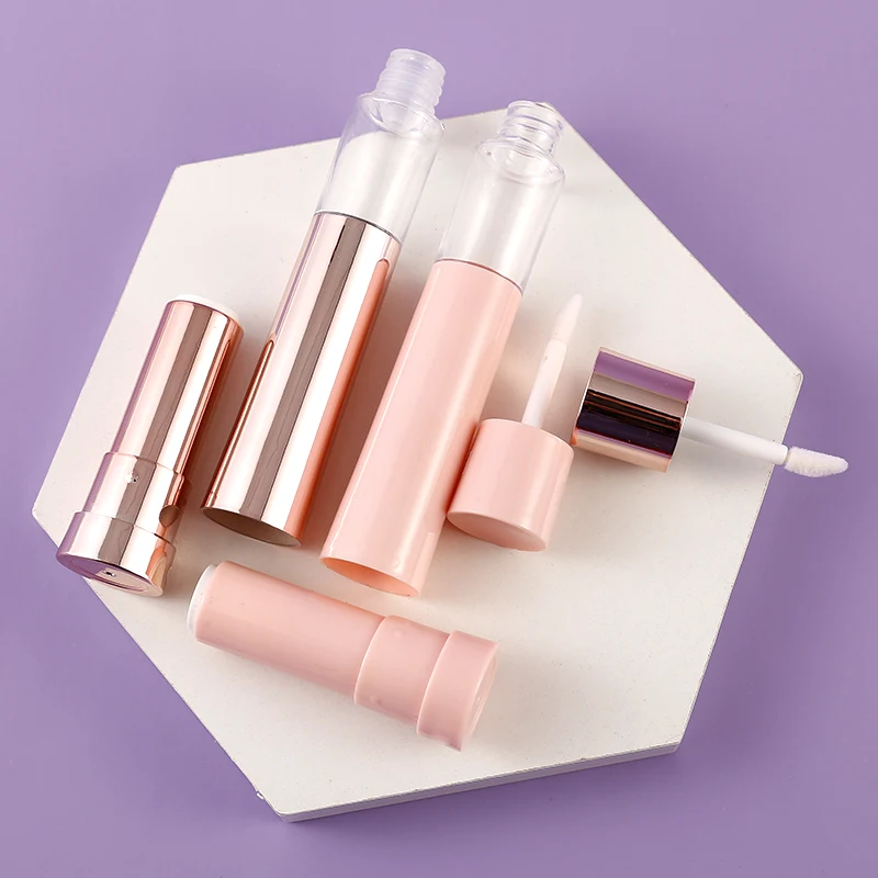 Custom box lip gloss vendor customise , sparkle lip gloss gold tube , low moq lip gloss container design