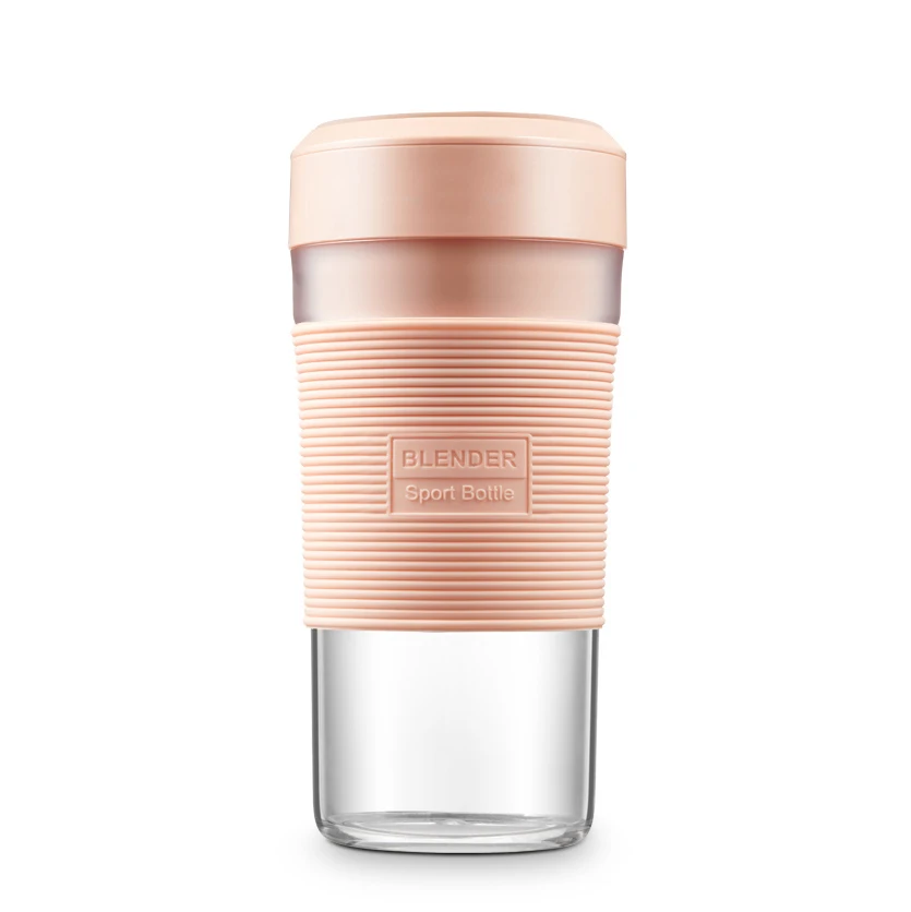 
USB Rechargeable Portable Blender 300ml Mini Blender for Shakes and Smoothies Small Lightweight Fruit Juicer 