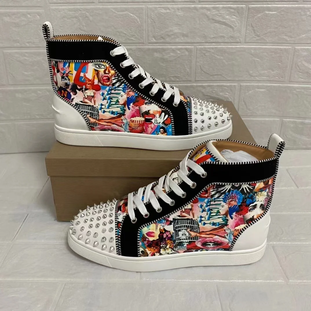 2023 Top quality wholesale famous genuine leather branded shoes Italian luxury designer fashion sneakers for men women