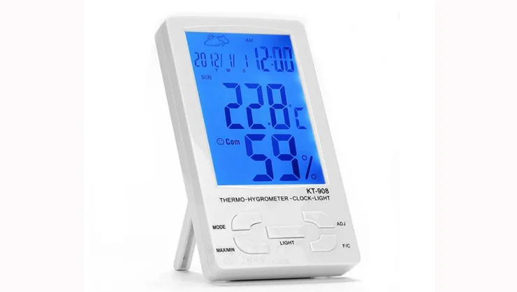 Hot Sale Large LCD Display 2 in 1 Thermometer Indoor and Outdoor Digital Humidity Thermometer Sensor