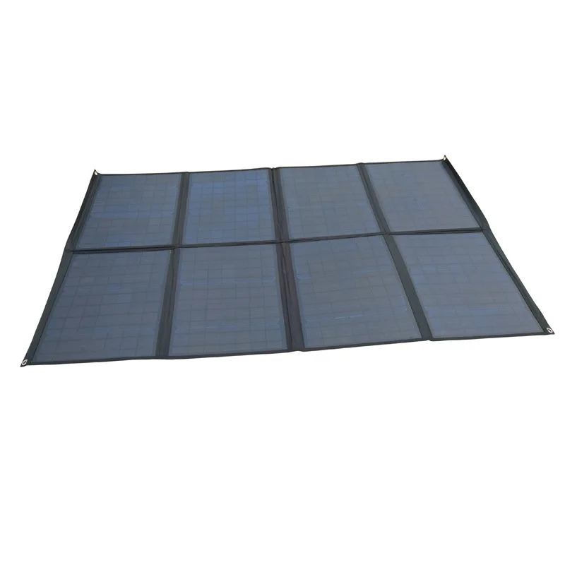 200W-8 Fashion Monocrystalline Silicon portable charger Power Waterproof foldable Solar Charger For Smartphone
