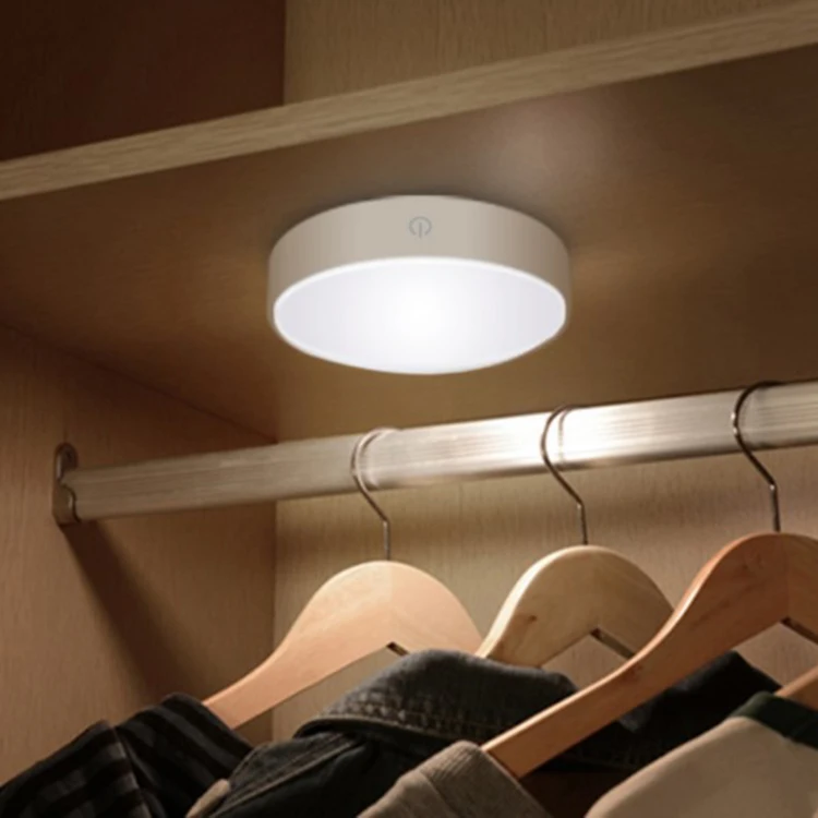 Portable Wireless Lamp Hand Touch Switch Led Brightness Adjustment Usb Cabinet Wardrobe Lights