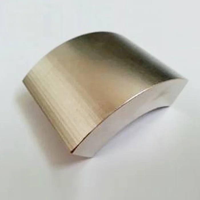 Custom Super Strong Neodymium Magnet Sectored Arc Segment Magnets For Sale