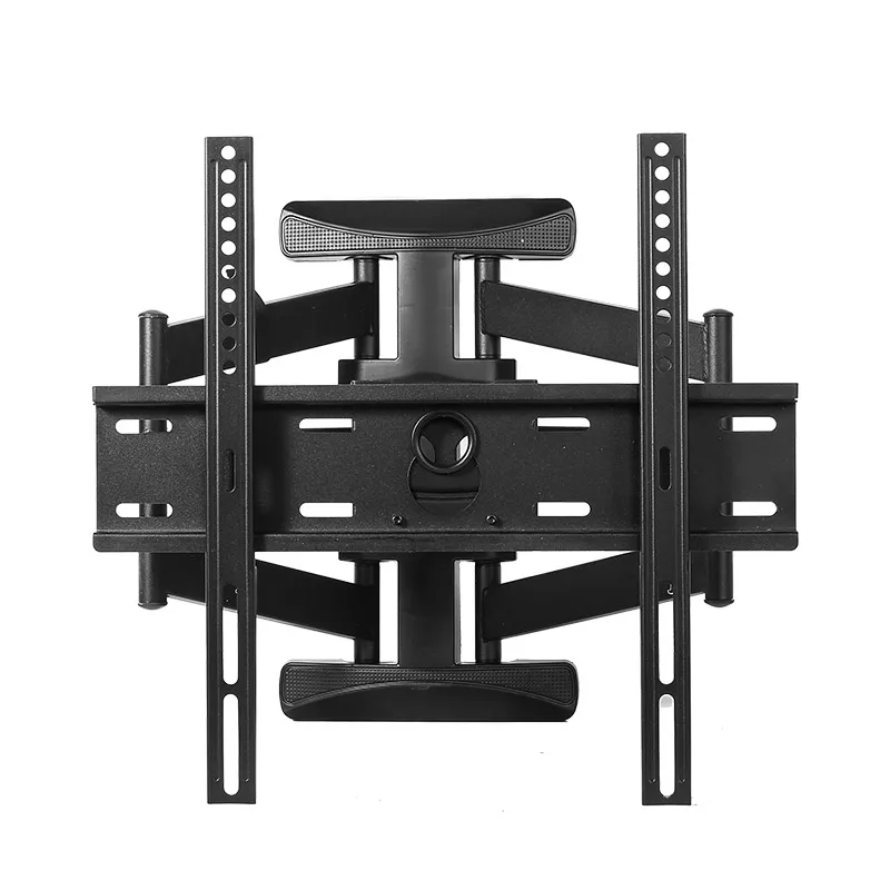 Full motion tv wall mount folding shelf Adjustable shelves with led Android system touch screen monitor wall mounted
