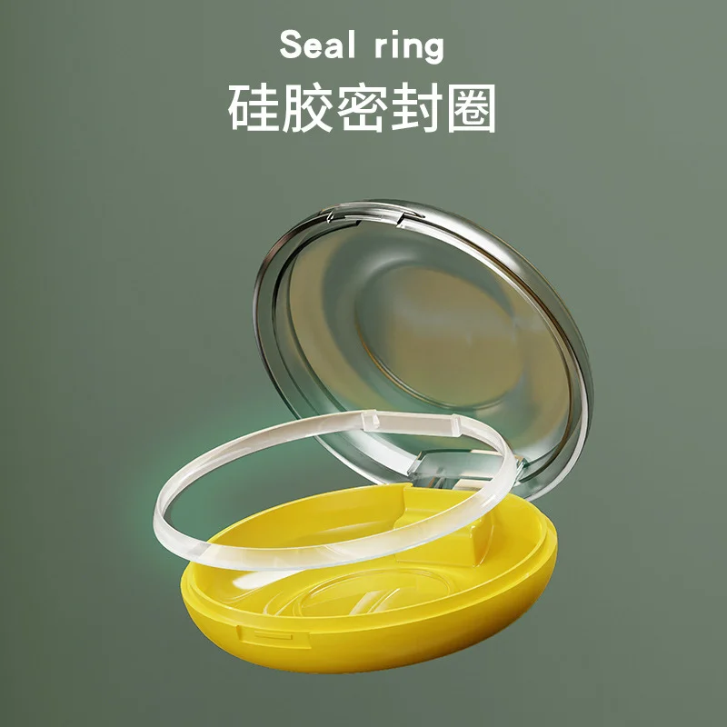 dental box Braces Case Magnetic Aligner Retainer Case Round Shape Mouth Guard Storage Box Orthodontic Box Storage Denture