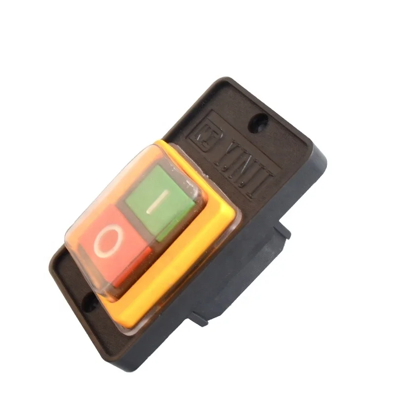 KAO-5M Water Resistant I/O Push Button Switch for Bench drill control cutting machine motor