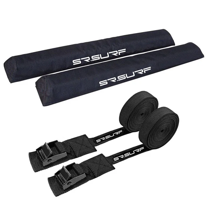 Customized cross roof bar roof rack kayak aero rack surfboard car racks retractable ratchet tie down straps