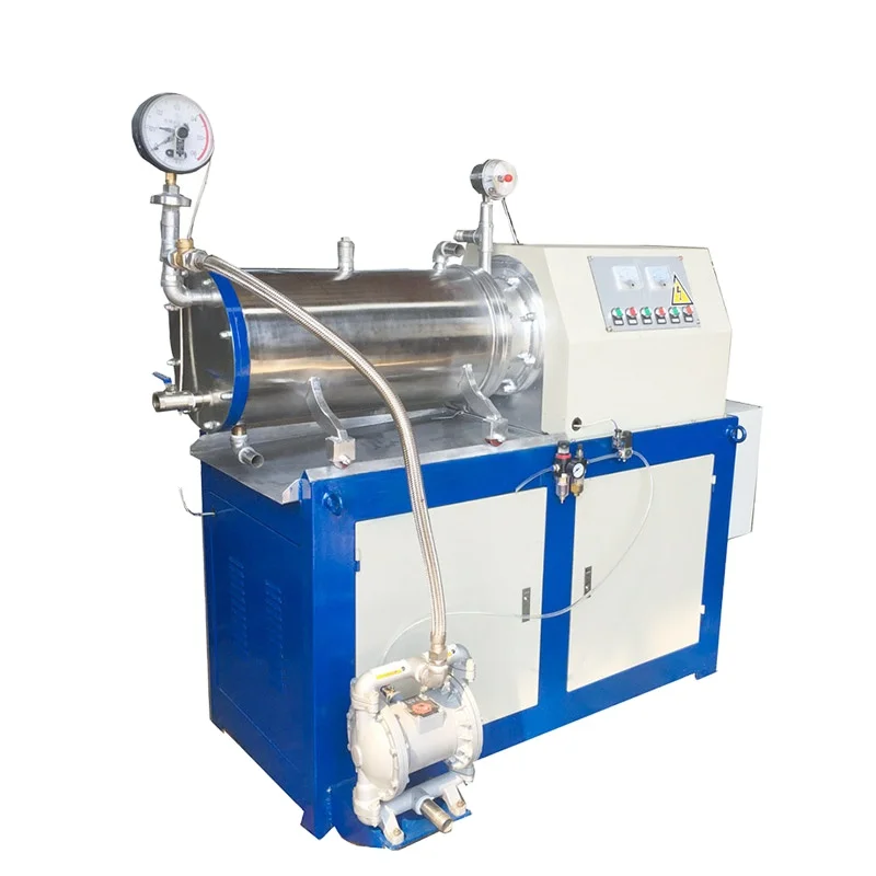 Horizontal bead mill paint grinding mill Ink milling machine pesticide sand mill pigment making machine