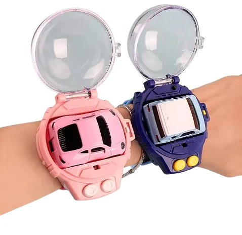 2024 2.4Ghz Mini Usb Charging Cartoon Toy Remote Control Stunt Small Watch Rc Car