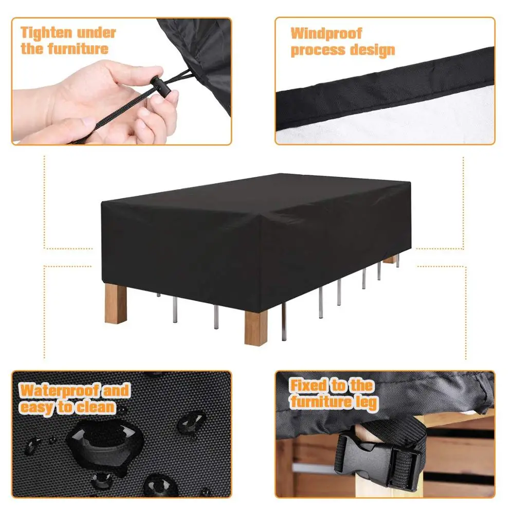 
600D waterproof and UV protect Furniture Protection Cover For patio furniture cover 
