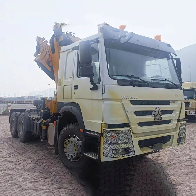 Sinotruck Howo 15Ton 20Ton 30Ton 380 400 430Hp Truck Mounted Crane