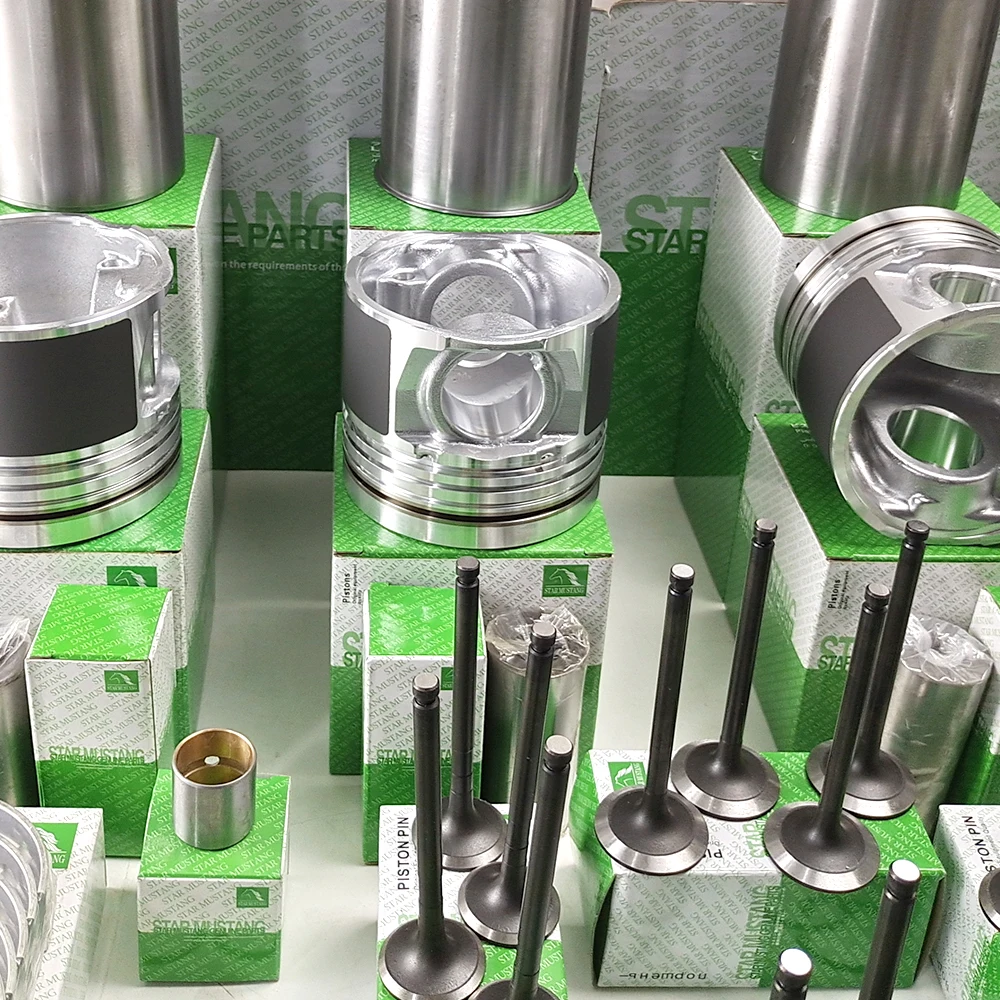 4HK1 4HK1TC Liner Kit Piston Ring 8-98041-062-0 Valve Gasket Kit Bearing Bush For Isuzu Engine Overhaul Repair Kit