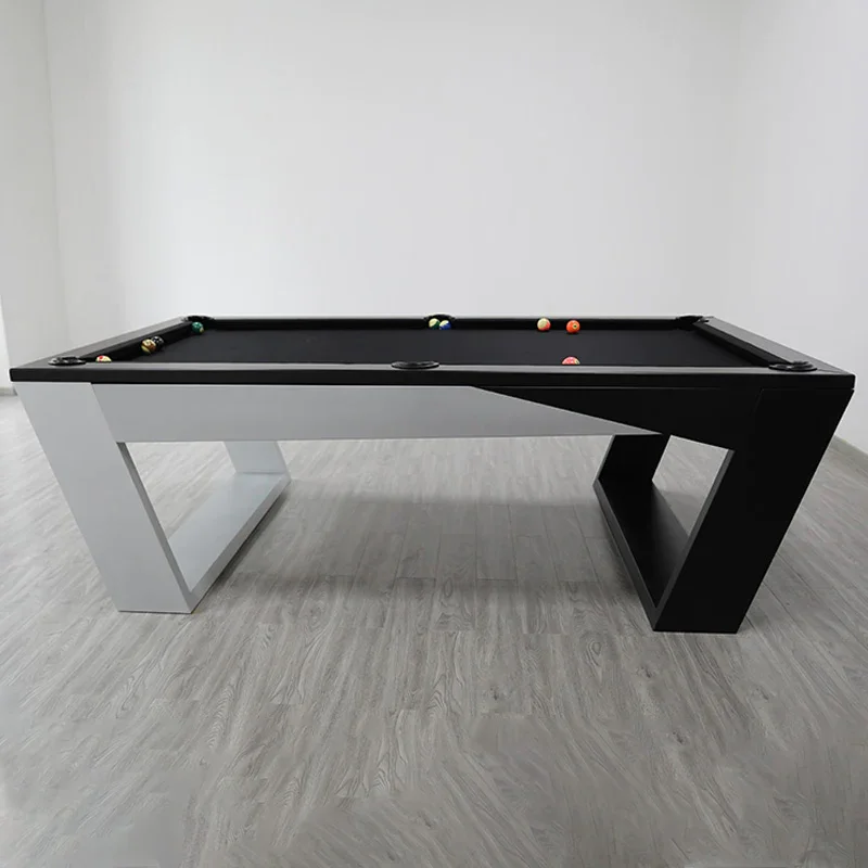 Hot Sales Modern Luxury Style Solid Wood and Slate Bed 8FT 9FT Pool Billiard Tables for Indoor Game