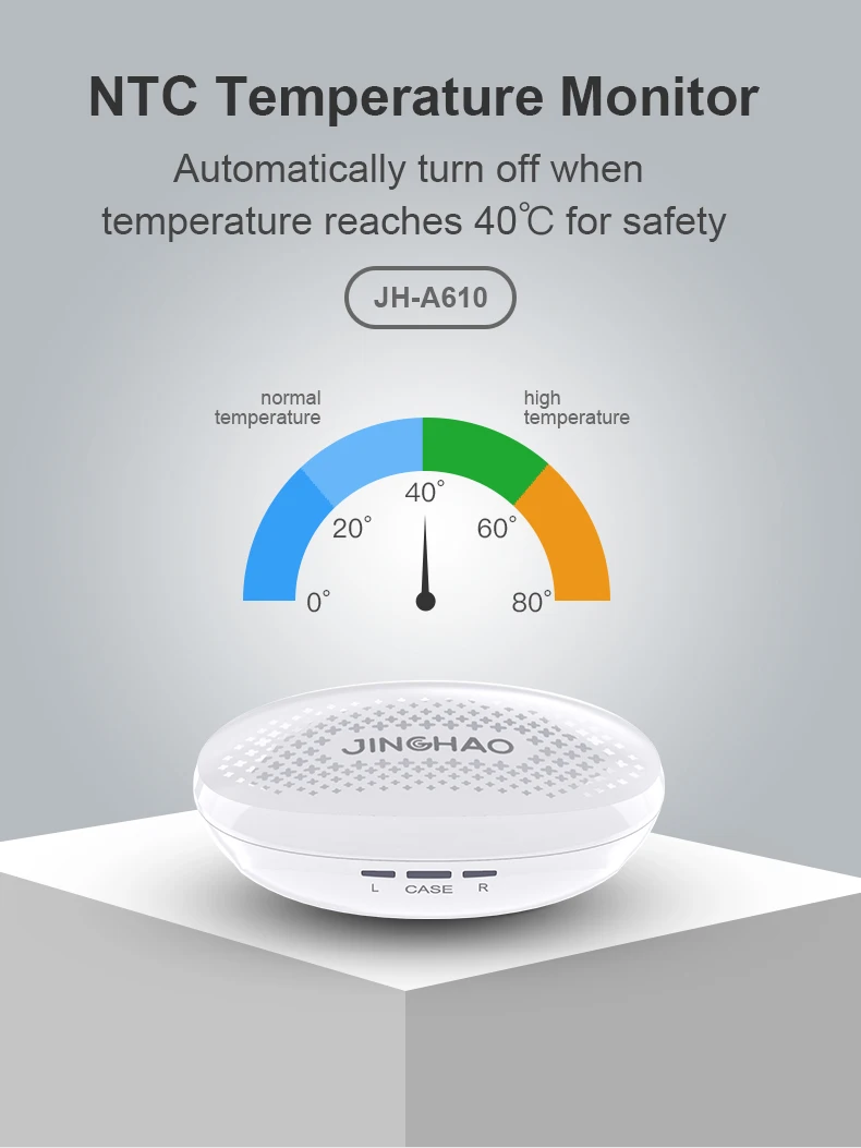 JHa610 Customized Audiometer Diagnostic Portable Hearing Aids Device for Deaf