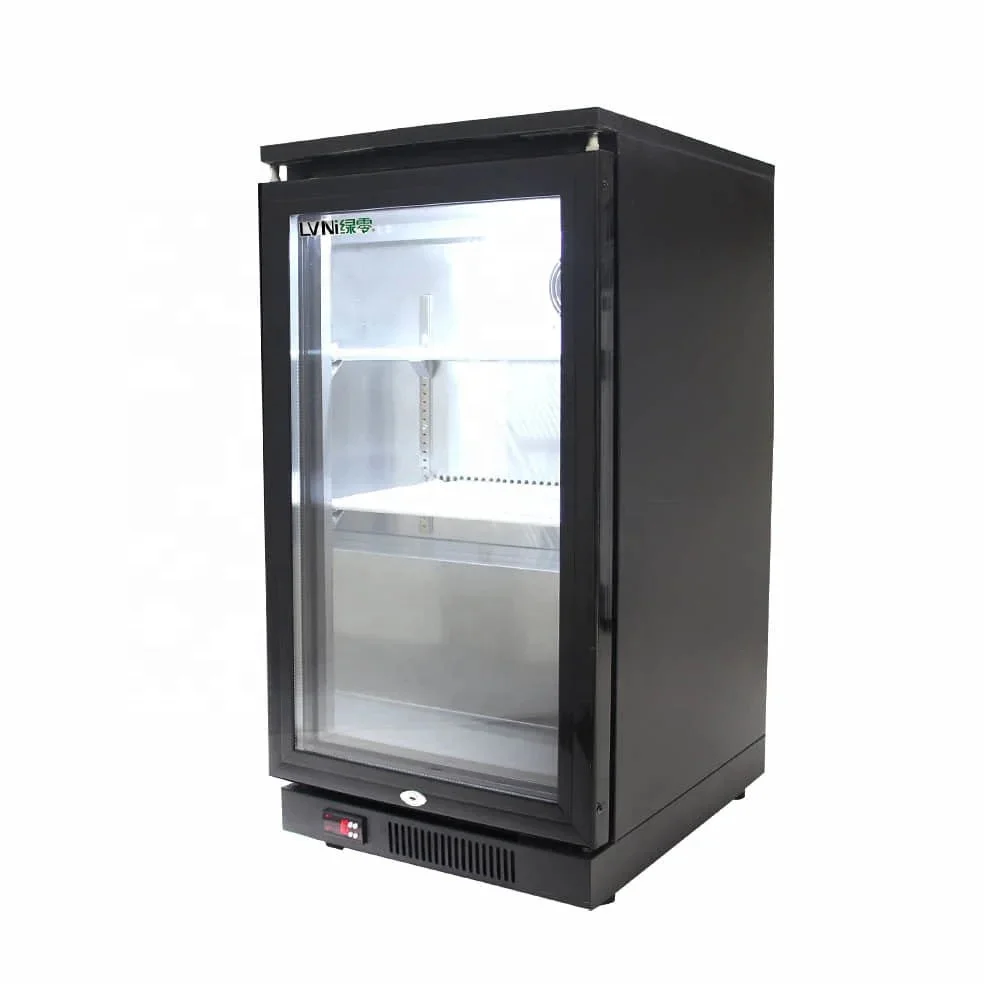 Однодверный двухдверный кулер для пива задняя панель под стойкой пивной холодильник стеклянная дверь