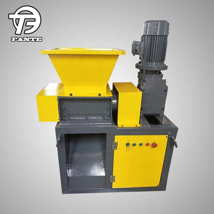 FANTE  Automatic waste plastic film Shredder crusher for pp pe Scrap plastic Shredder machine