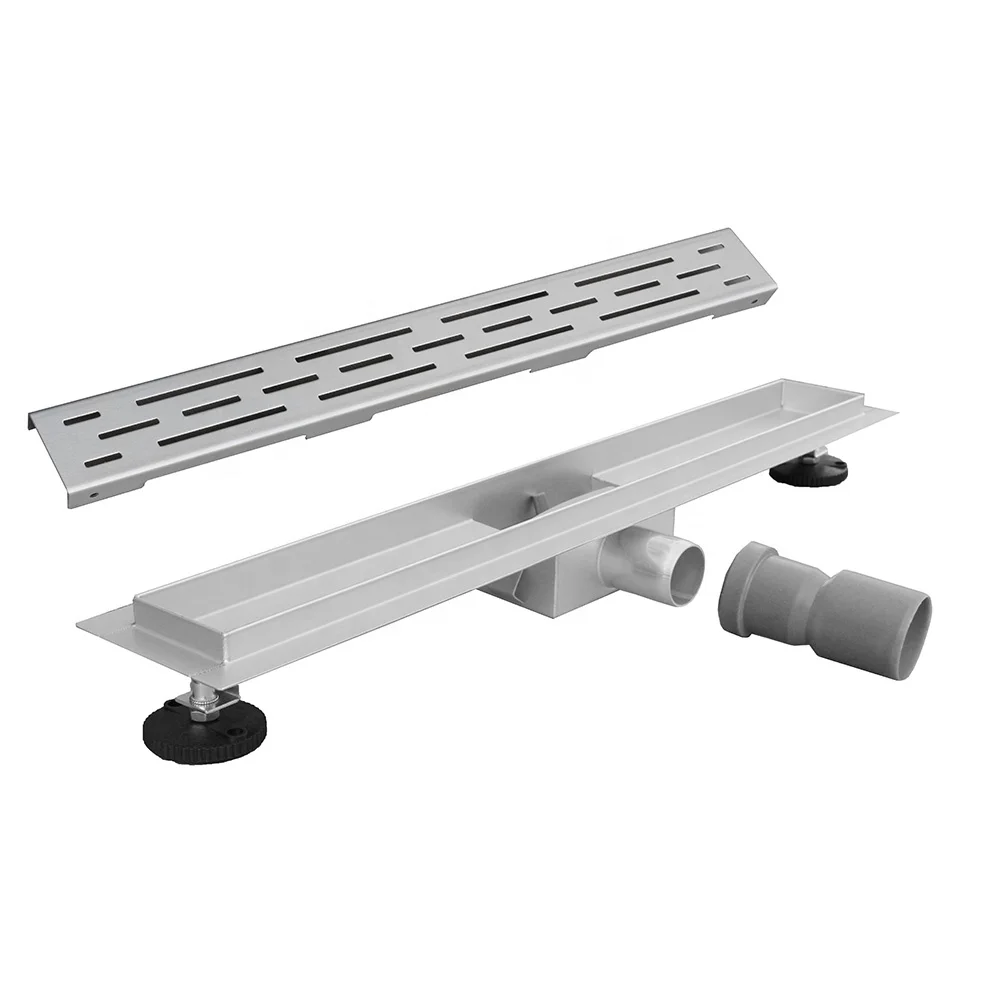 Aootan plastic siphon European market drainage channel linear drain shower RVS douchegoot