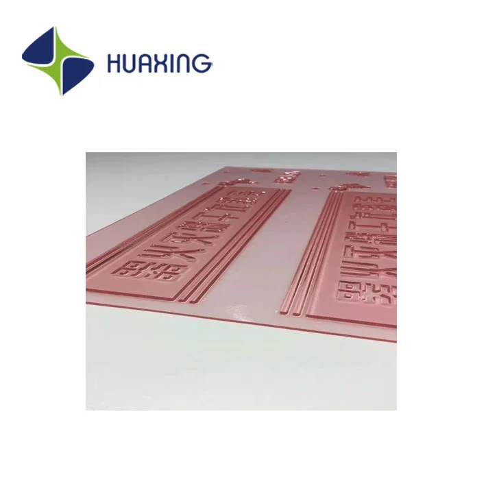 High quality rubber  analog resin plates
