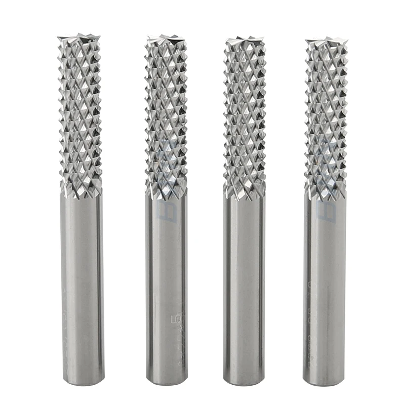 Turngsten Solid Carbide Alloy Teeth End Mill PCB Drill Bit 1.5 Endmill Corn Milling Cutter
