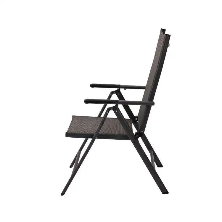 China hot sale rattan garden chair modern outdoor leisure chair metal folding chairs