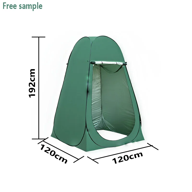 Waterproof Folding Privacy Pop Up Double Shower Tent Outdoor Beach Camping Toilet Changing Foldable Tent