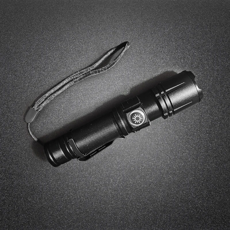 2024 new design hot high power led flashlights rechargeable 18650 tactical flashlight torch light