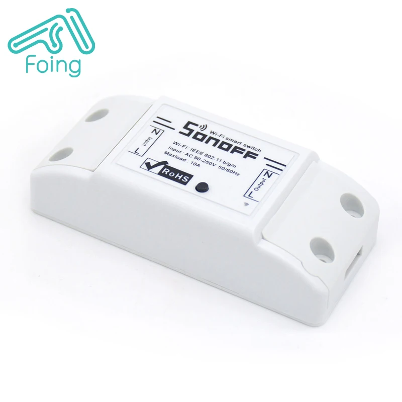 Смарт-переключатель SONOFF BASIC R2 с поддержкой