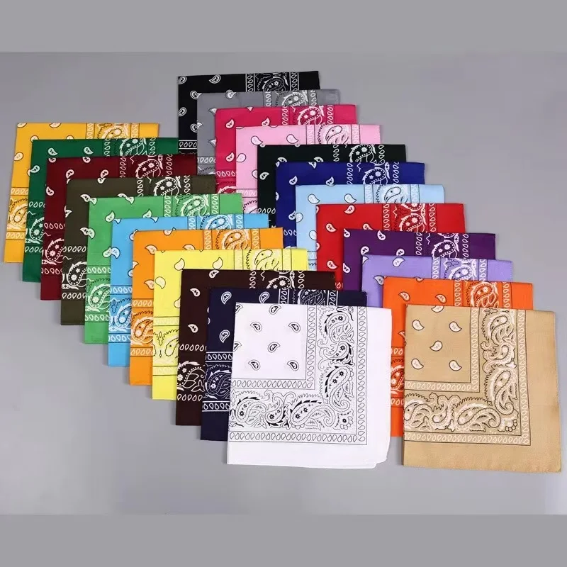 Fast Production Goods Wholesale Cheap Soft Cotton Polyester Multifunction Printing Headwear Fabric Bandana