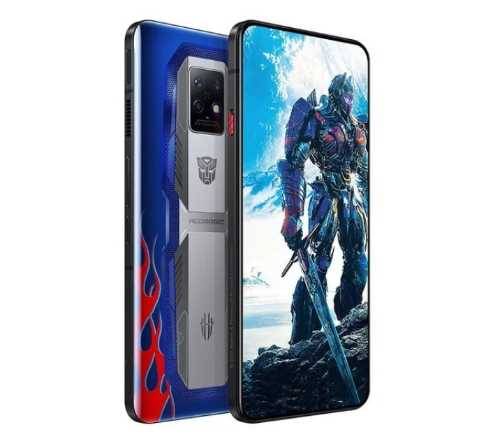 Трансформеры Nu/bia Red Magic 7 Pro 18 ГБ + 512 Optimus Prime Ограниченная Коллекция новый Snapdragon 8 135 Вт быстрая зарядка 5G