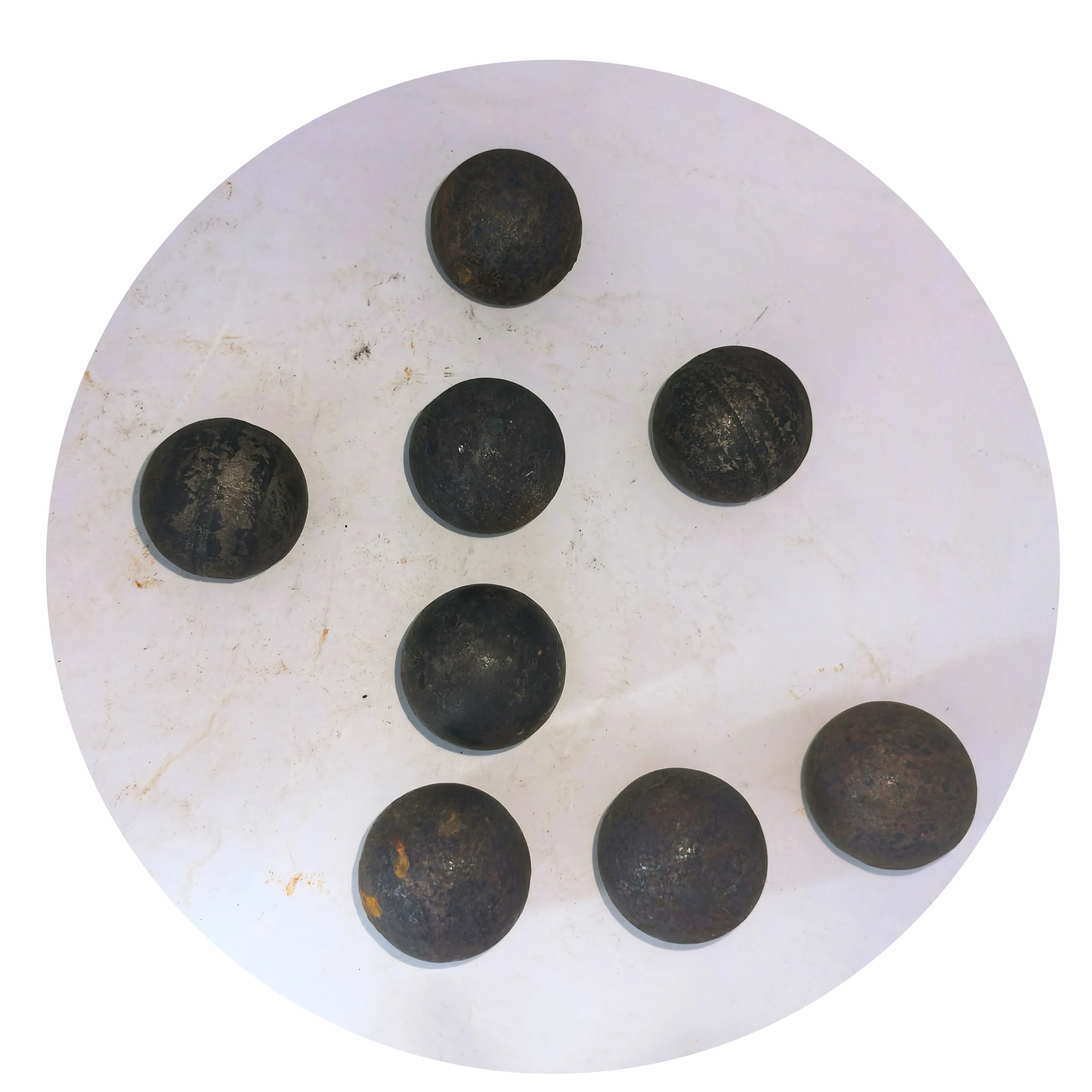 High quality 90 MM B2 B3 forged forging grinding media steel ball factory for sale iron gold uranium mine mining ore ball mill