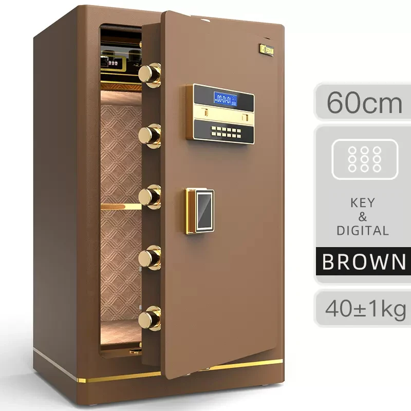 Safe box supplies hotel deposit gun security fingerprint smart book for money locker large deposit mini key vault small safe box