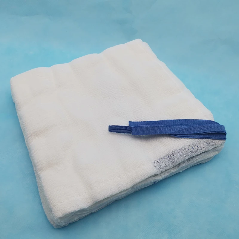 
Gauze Lap Sponge Abdominal Pad for absorbent non-washed sterile or non-sterile with x-ray tape 