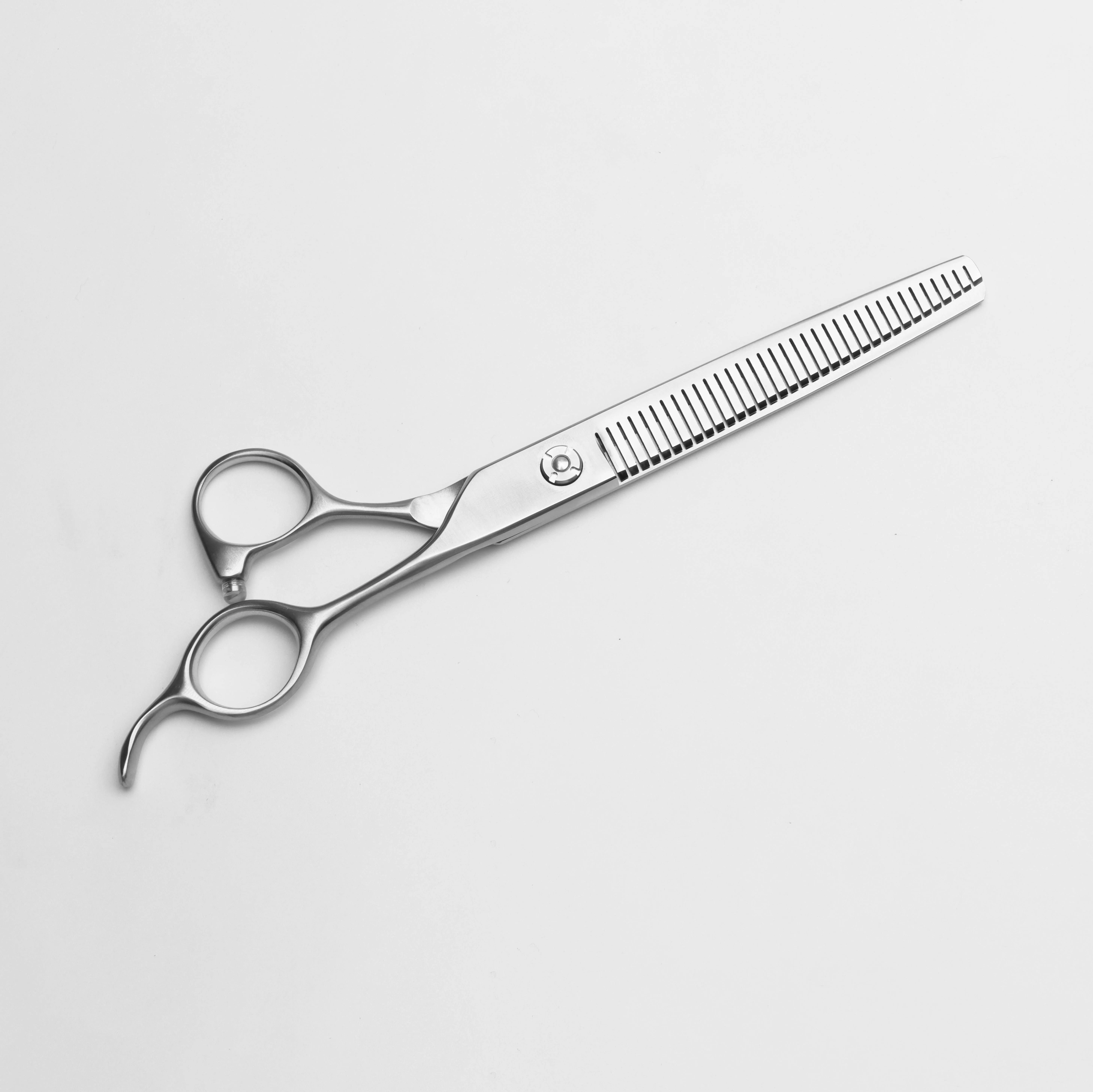 Japan 440c Steel Dog Grooming Magical Teeth Scissors Piano Teeth Shears Fluffer Scissors With Ball Bearing