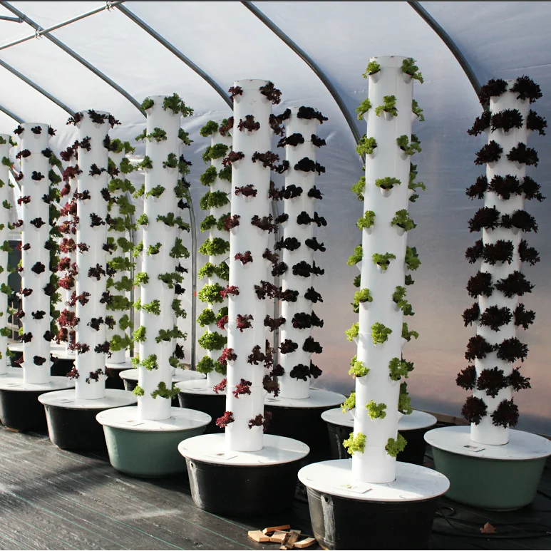Горячая продажа aeroponic башня сад вертикальная система выращивания для салата