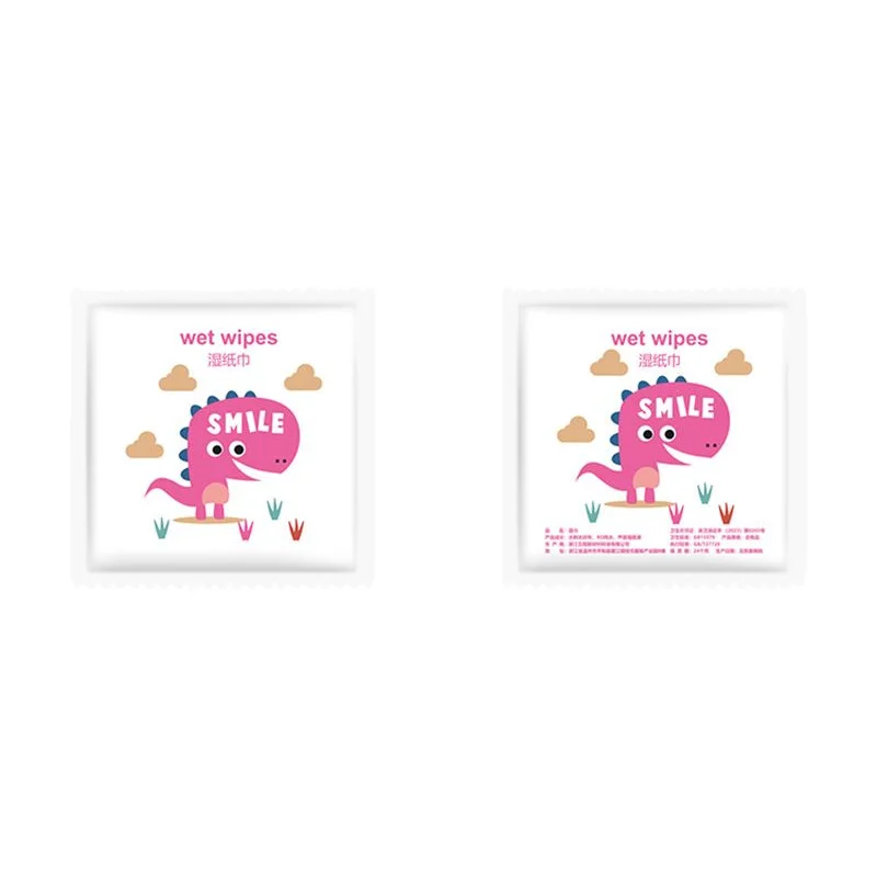 Individually Small Pack Promotional Mini Wet Wipes Wet Tissues Napkin For Travelling