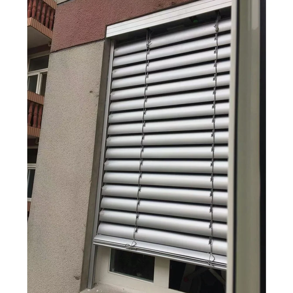 Customized Factory Wholesale Motorized Aluminium Outdoor Venetian Blinds