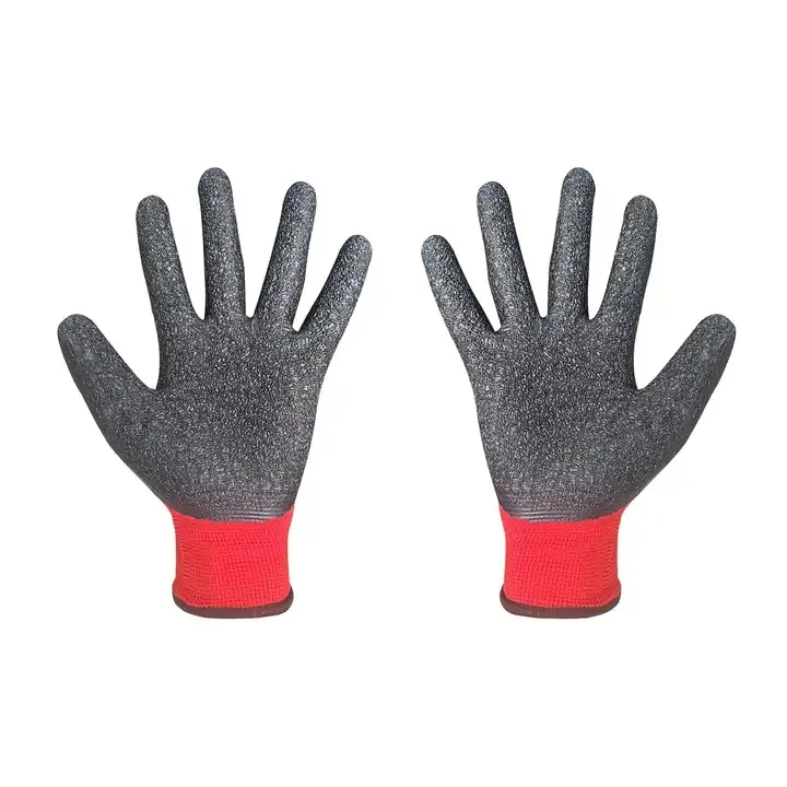 Men Industrial Grip Heavy Duty Safety Hand Latex Wholesale Protective Gear Working Gloves Construction Rubber Garden Gloves