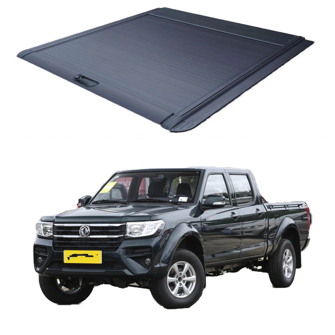 Waterproof accessories retractable standard size truck bed cover roller lid for toyota hilux Tacoma Mitsubishi L200 Ford ranger