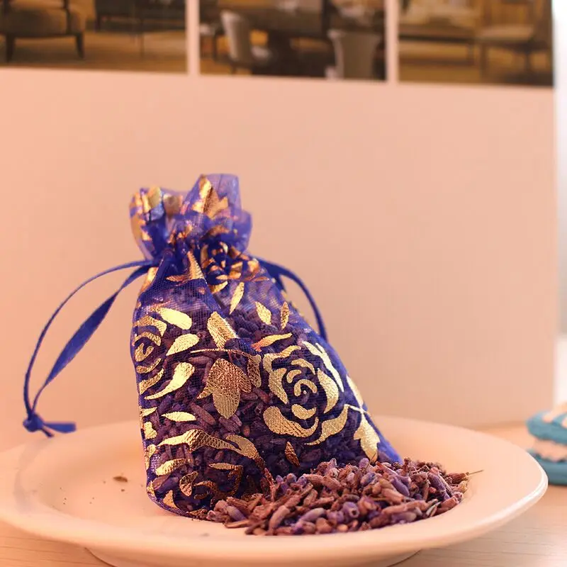 F3-336 Scented Potpourri and Dried Flower Fragrance Sachet for Home Decoration Gift  Sachet snow yarn candy packaging bag