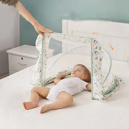 
KUB 2020 summer infant crib baby bed folding foldable portable baby mosquito net 
