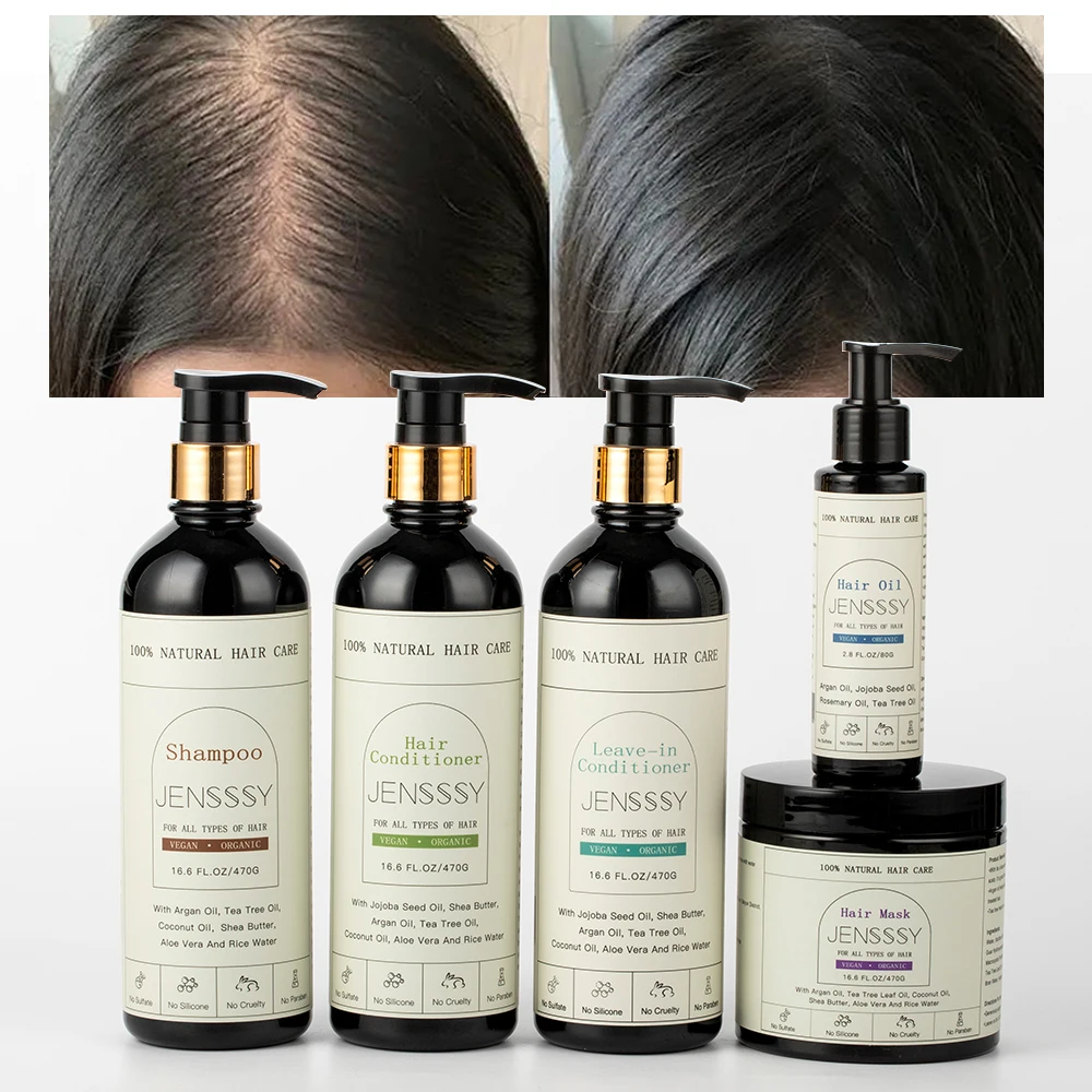 Африканский шампунь и кондиционер на заказ органический натуральный кудряющий авокадо кератин аргановое масло фирменная торговая марка наборы для ухода за волосами