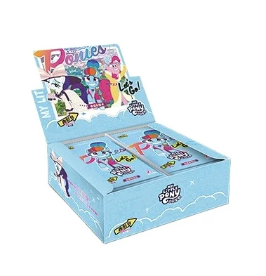 Card Tour Ponyz Poly целая коробка забавных теневых пакетов 2 Вторая игра официальная Подлинная Радужная карта Huiyue 6
