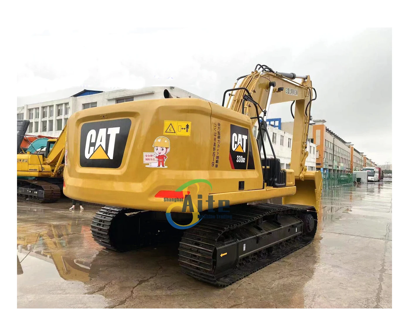 USA original cat 330gc  excavator used Caterpillar Machinery hydraulic excavator CAT 320 330 312D in shanghai