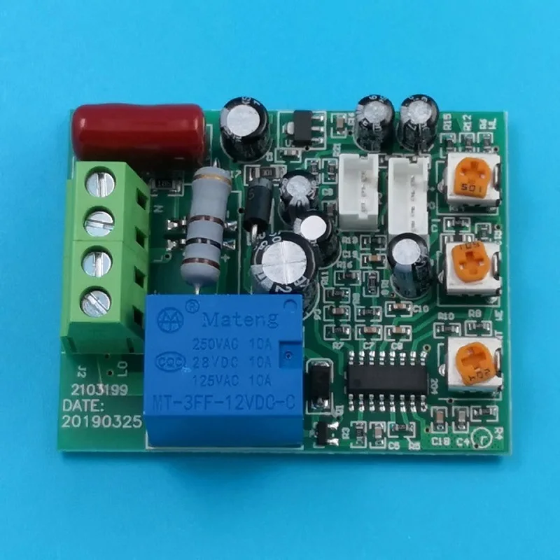 Dual Probe Wide  PIR Sensor motion Switch adjustable sensitivity delay distance Intelligent timing AC170~250V relay output