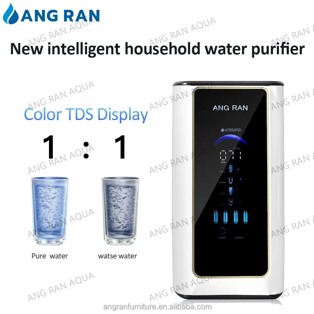 Smart touch botton ro water purifier filter alkaline filter with warranty