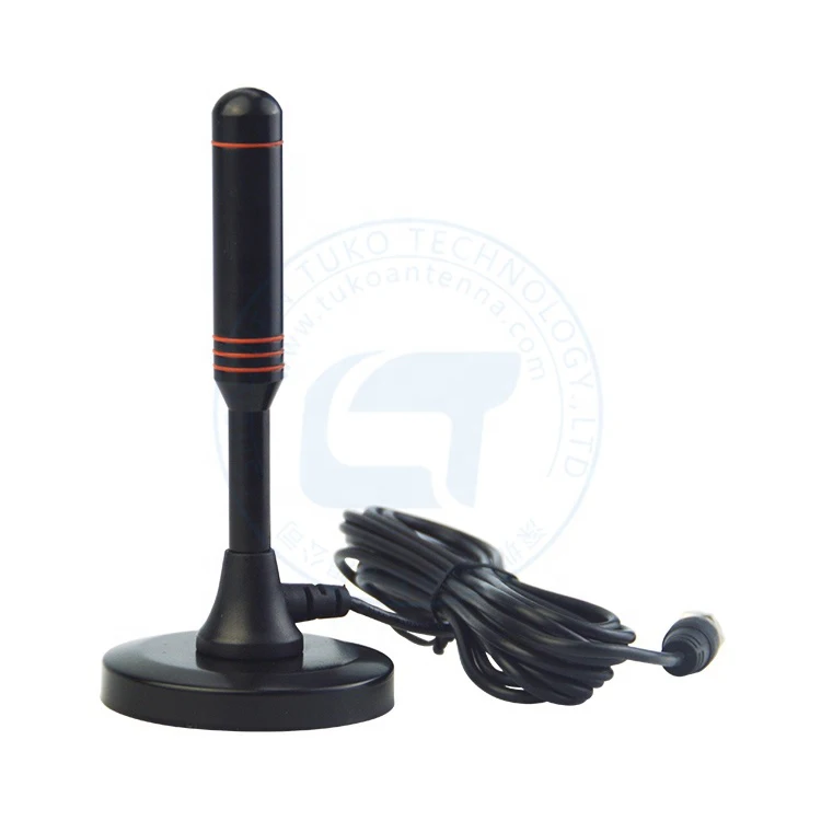 Беспроводной усилитель с высоким коэффициентом усиления dvb-t комнатная ТВ-антенна 25dbi vhf/uhf Магнитная Базовая антенна isdb-t местные ТВ-каналы