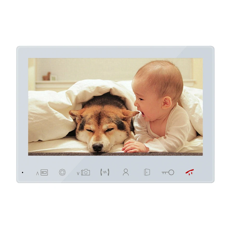 TUYA APP Mobile Phone Control Aluminum Doorbell Wifi IP Video Door Phone Intercom System For Villa