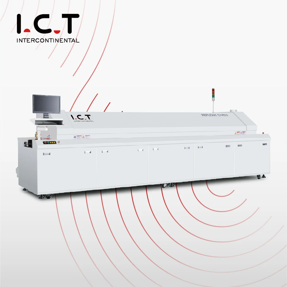 Fully Automatic i.c.t Sales Lead Free Reflow Oven Full Hot Air Reflow Oven With Low Price
