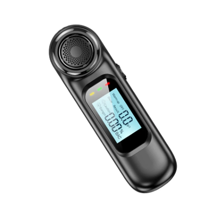 1 Piece Handheld Backlight Digital Alcohol Tester Digital Alcohol Breath Tester Breath Analyzer LCD Detector Backlight